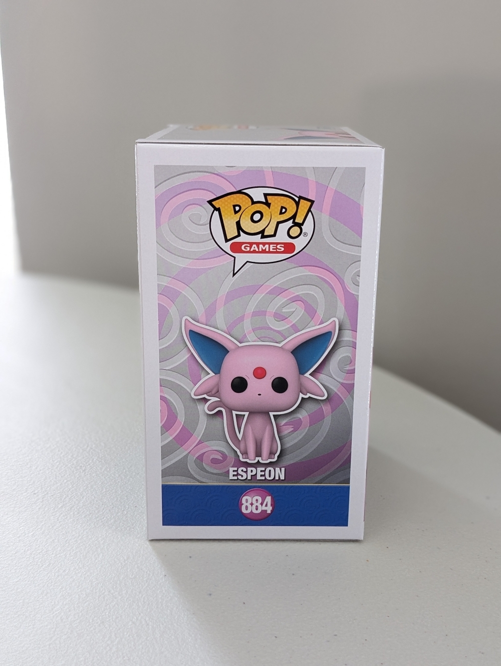 NEW Funko Espeon Flocked Amazon Exclusive Funko Pop 884 Pokemon Eevee evolution - Picture 7 of 14